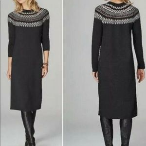J. Jill Fair Isle Sweater Dress - Size XL